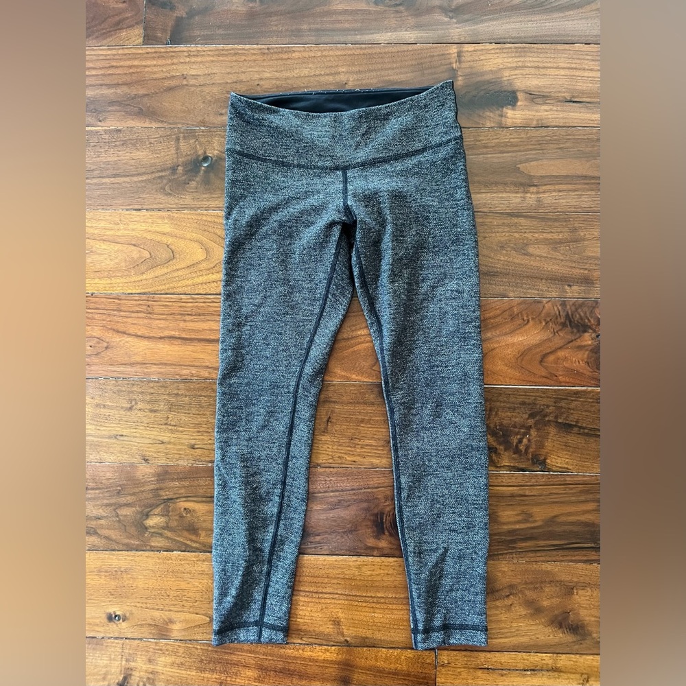 Lululemon herringbone midrise wunder under leggings